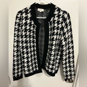 LOFT gingham cardigan